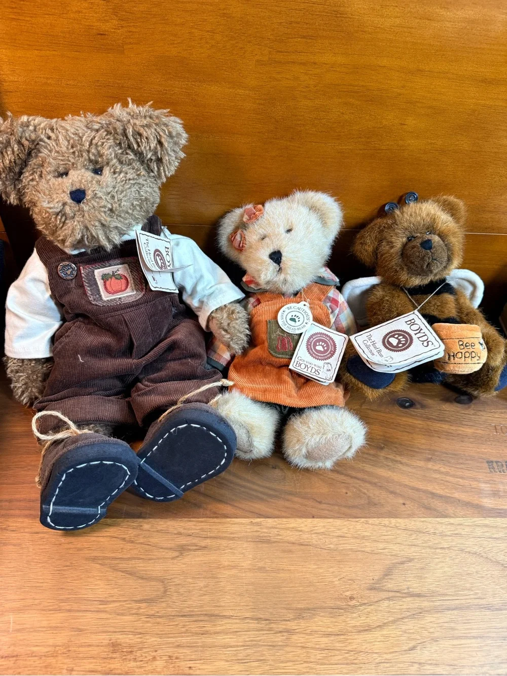 Boyds Bears Plush lot 19 Bears dogs moose all WITH TAGS